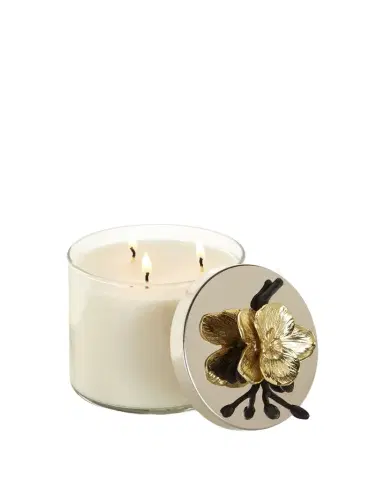 Michael Aram 13. 5 oz. Gold Orchid Candle | Thumbnail 1 Michael Aram 13. 5 oz. Gold Orchid Candle | Thumbnail 1