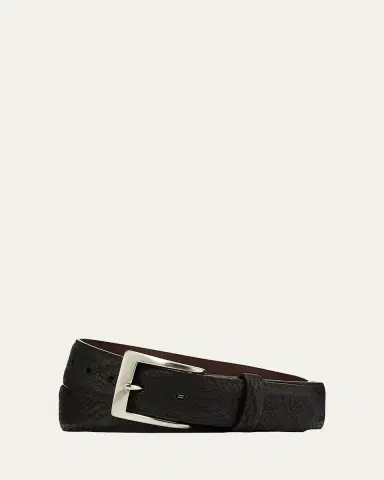 W. Kleinberg Men's Sharkskin Belt | Thumbnail 2 W. Kleinberg Men's Sharkskin Belt | Thumbnail 2