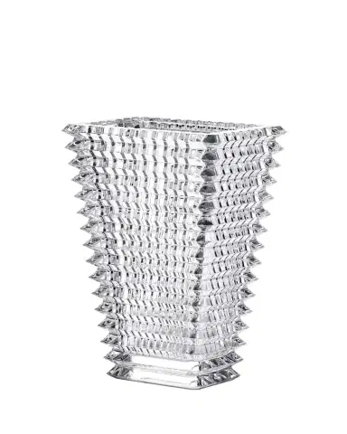 Baccarat Tall Rectangular Eye Vase | Thumbnail 1 Baccarat Tall Rectangular Eye Vase | Thumbnail 1
