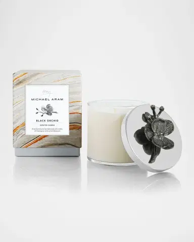 Michael Aram Black Orchid Candle | Thumbnail 4 Michael Aram Black Orchid Candle | Thumbnail 4