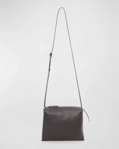 THE ROW Nu Twin Mini Crossbody in Smooth Calfskin | Thumbnail 2 THE ROW Nu Twin Mini Crossbody in Smooth Calfskin | Thumbnail 2