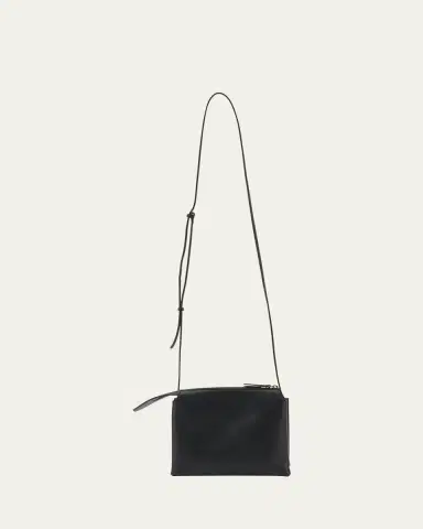 THE ROW Nu Twin Mini Crossbody in Smooth Calfskin | Thumbnail 3 THE ROW Nu Twin Mini Crossbody in Smooth Calfskin | Thumbnail 3