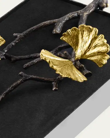 Michael Aram Butterfly Ginkgo Guest Towel Holder | Thumbnail 4 Michael Aram Butterfly Ginkgo Guest Towel Holder | Thumbnail 4