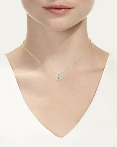 Sydney Evan Carved Rainbow Moonstone and Diamond Evil Eye Charm Necklace | Thumbnail 2 Sydney Evan Carved Rainbow Moonstone and Diamond Evil Eye Charm Necklace | Thumbnail 2
