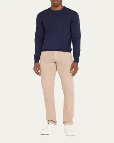 Kiton Men's Wool Crewneck Sweater | Thumbnail 2 Kiton Men's Wool Crewneck Sweater | Thumbnail 2