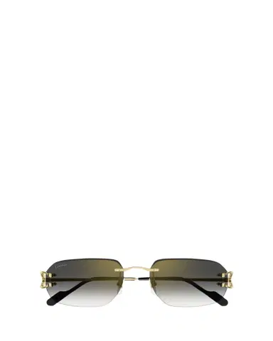 Cartier Men's Rimless Metal Rectangle Sunglasses | Thumbnail 1 Cartier Men's Rimless Metal Rectangle Sunglasses | Thumbnail 1