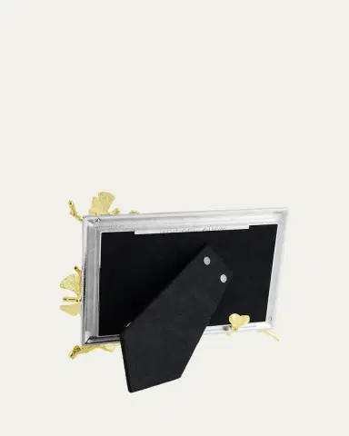 Michael Aram Butterfly Ginkgo White and Gold Frame, 4" x 6" | Thumbnail 5 Michael Aram Butterfly Ginkgo White and Gold Frame, 4" x 6" | Thumbnail 5
