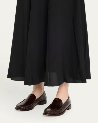 Prada Brushed Leather Loafers | Thumbnail 2 Prada Brushed Leather Loafers | Thumbnail 2