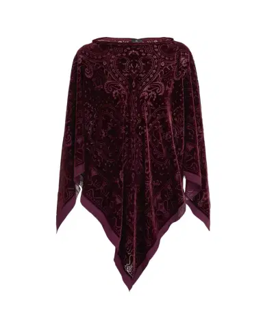 Etro Paisley-Pattern Velvet Poncho Top | Thumbnail 1 Etro Paisley-Pattern Velvet Poncho Top | Thumbnail 1