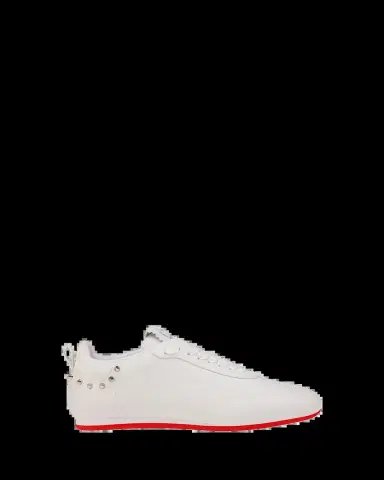 Christian Louboutin Eleonora Leather Red Sole Low-Top Sneakers | Thumbnail 2 Christian Louboutin Eleonora Leather Red Sole Low-Top Sneakers | Thumbnail 2