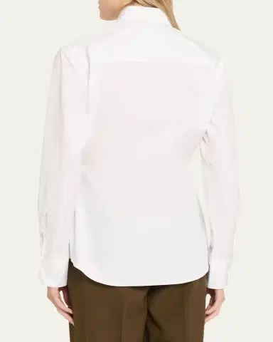 RÓHE Shaped Cotton Poplin Shirt | Thumbnail 3 RÓHE Shaped Cotton Poplin Shirt | Thumbnail 3