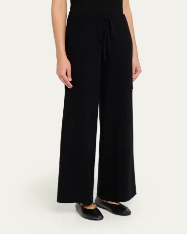 Lisa Yang Omi Cashmere Knit Straight-Leg Ankle Trousers | Thumbnail 4 Lisa Yang Omi Cashmere Knit Straight-Leg Ankle Trousers | Thumbnail 4