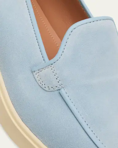 Santoni Suede Loafers | Thumbnail 5 Santoni Suede Loafers | Thumbnail 5