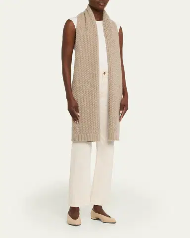 Loro Piana Jungfrau Baby Cashmere Scarf | Thumbnail 2 Loro Piana Jungfrau Baby Cashmere Scarf | Thumbnail 2