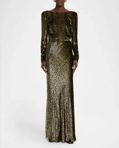 Libertine Vreeland Belted Look Back Gown | Thumbnail 6 Libertine Vreeland Belted Look Back Gown | Thumbnail 6