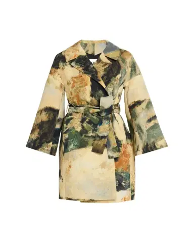 Libertine Modernist Lands Silk Vienna Wrap Coat | Thumbnail 1 Libertine Modernist Lands Silk Vienna Wrap Coat | Thumbnail 1