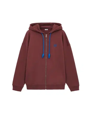 Loewe Men's Anagram Zip-Up Hoodie | Thumbnail 1 Loewe Men's Anagram Zip-Up Hoodie | Thumbnail 1