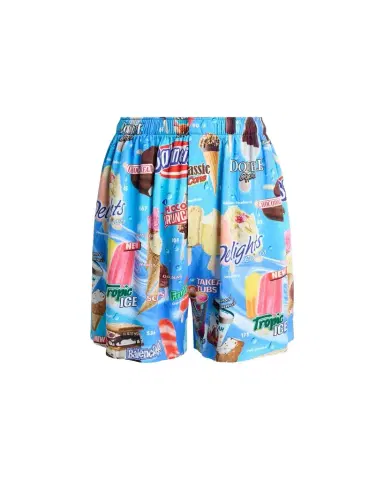 Balenciaga Men's Sweet Treat Pajama Shorts | Thumbnail 1 Balenciaga Men's Sweet Treat Pajama Shorts | Thumbnail 1