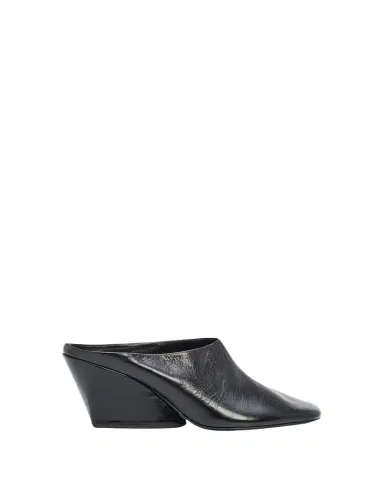 Proenza Schouler Slant Leather Mules | Thumbnail 1 Proenza Schouler Slant Leather Mules | Thumbnail 1