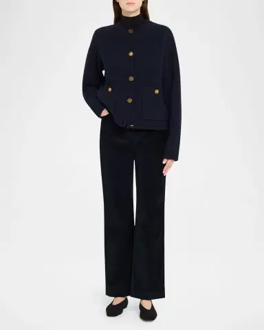 Toteme Straight Corduroy Trousers | Thumbnail 6 Toteme Straight Corduroy Trousers | Thumbnail 6