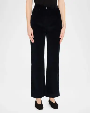 Toteme Straight Corduroy Trousers | Thumbnail 8 Toteme Straight Corduroy Trousers | Thumbnail 8