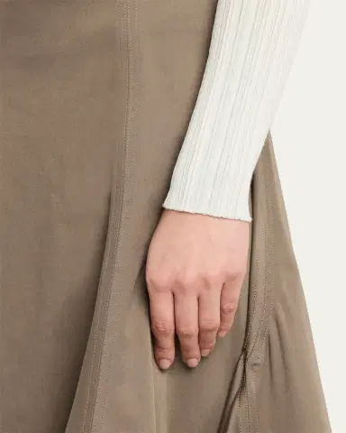 Proenza Schouler Janan Canvas Midi Skirt | Thumbnail 5 Proenza Schouler Janan Canvas Midi Skirt | Thumbnail 5