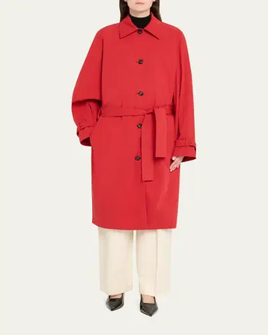 TOTEME Light Spring Trench Coat | Thumbnail 2 TOTEME Light Spring Trench Coat | Thumbnail 2