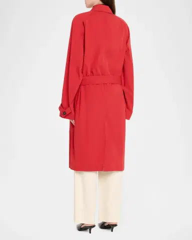 TOTEME Light Spring Trench Coat | Thumbnail 9 TOTEME Light Spring Trench Coat | Thumbnail 9