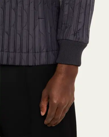 Homme Plisse Issey Miyake Men's Padded Pleats Bomber Jacket | Thumbnail 5 Homme Plisse Issey Miyake Men's Padded Pleats Bomber Jacket | Thumbnail 5