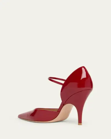 Gianvito Rossi 95mm Sofia Patent Leather d'Orsay Pumps | Thumbnail 2 Gianvito Rossi 95mm Sofia Patent Leather d'Orsay Pumps | Thumbnail 2