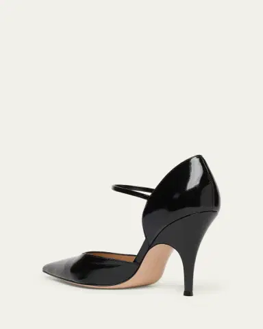 Gianvito Rossi 95mm Sofia Patent Leather d'Orsay Pumps | Thumbnail 5 Gianvito Rossi 95mm Sofia Patent Leather d'Orsay Pumps | Thumbnail 5