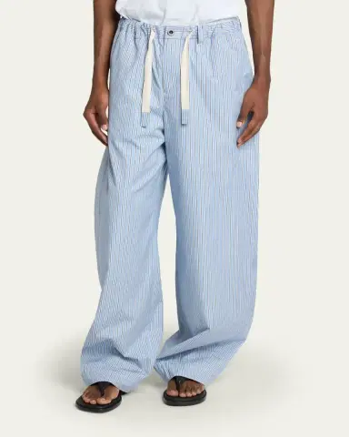 SACAI Men's Striped Drawstring Pants | Thumbnail 4 SACAI Men's Striped Drawstring Pants | Thumbnail 4