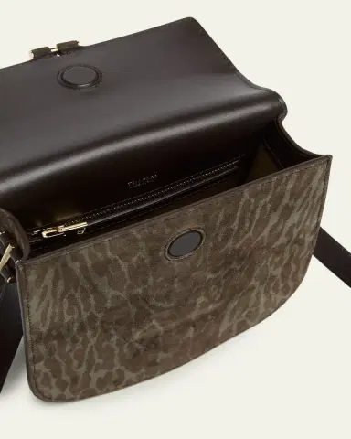 Tom Ford Tara Mini Crossbody Bag in Ocelot-Printed Suede | Thumbnail 4 Tom Ford Tara Mini Crossbody Bag in Ocelot-Printed Suede | Thumbnail 4