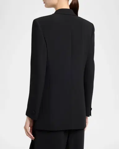 Giorgio Armani Rosette Lapel Double-Breasted Blazer Jacket | Thumbnail 7 Giorgio Armani Rosette Lapel Double-Breasted Blazer Jacket | Thumbnail 7