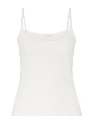 The Row Denzel Ribbed Cotton-jersey Tank | Thumbnail 1 The Row Denzel Ribbed Cotton-jersey Tank | Thumbnail 1