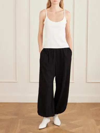 The Row Fiamma Cotton, Cashmere And Silk-blend Pants | Thumbnail 2 The Row Fiamma Cotton, Cashmere And Silk-blend Pants | Thumbnail 2