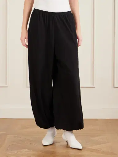 The Row Fiamma Cotton, Cashmere And Silk-blend Pants | Thumbnail 3 The Row Fiamma Cotton, Cashmere And Silk-blend Pants | Thumbnail 3
