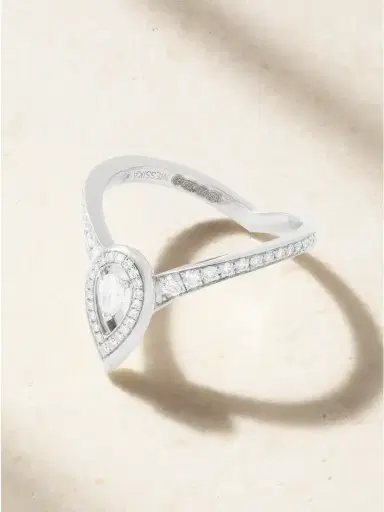 Messika Fiery 18-karat White Gold Diamond Ring | Thumbnail 1 Messika Fiery 18-karat White Gold Diamond Ring | Thumbnail 1