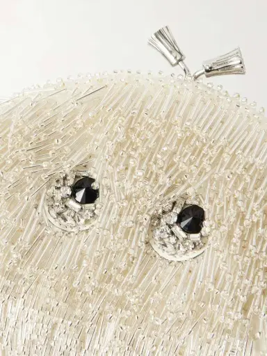 Anya Hindmarch Eyes Embellished Satin Clutch | Thumbnail 5 Anya Hindmarch Eyes Embellished Satin Clutch | Thumbnail 5