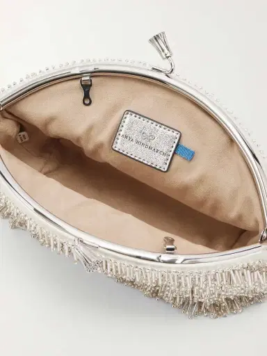 Anya Hindmarch Eyes Embellished Satin Clutch | Thumbnail 6 Anya Hindmarch Eyes Embellished Satin Clutch | Thumbnail 6