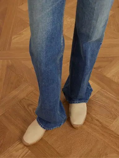 Saint Laurent Embroidered Canvas Espadrilles | Thumbnail 2 Saint Laurent Embroidered Canvas Espadrilles | Thumbnail 2