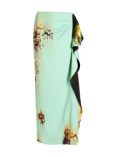 Proenza Schouler Cella Matte Double Crepe Maxi Skirt | Thumbnail 1 Proenza Schouler Cella Matte Double Crepe Maxi Skirt | Thumbnail 1