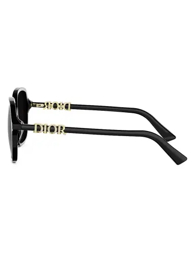 Dior Women's Treasure S1I 54MM Square Sunglasses - Black | Thumbnail 3 Dior Women's Treasure S1I 54MM Square Sunglasses - Black | Thumbnail 3