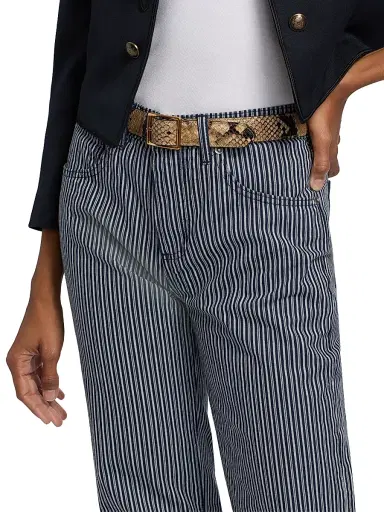 Nili Lotan Women's Celia Striped Jeans | Thumbnail 6 Nili Lotan Women's Celia Striped Jeans | Thumbnail 6