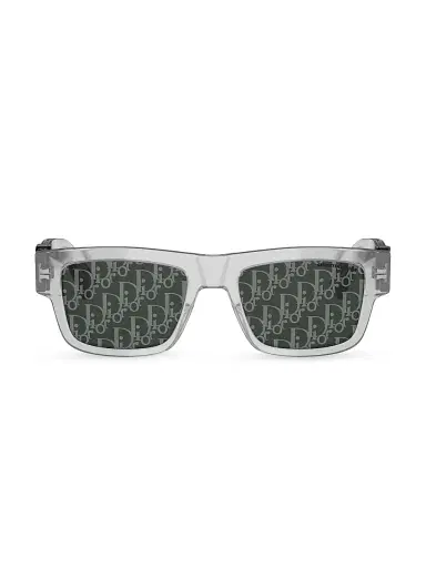 Dior Men's Oblique S3I 52MM Square Sunglasses - Grey | Thumbnail 2 Dior Men's Oblique S3I 52MM Square Sunglasses - Grey | Thumbnail 2