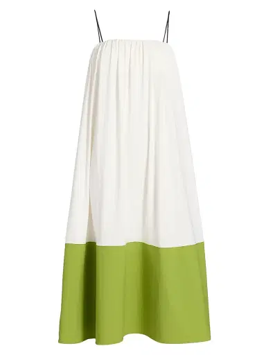 Proenza Schouler White Label Women's Saria Crepe Jersey Midi-Dress - White Apple - Size Large | Thumbnail 1 Proenza Schouler White Label Women's Saria Crepe Jersey Midi-Dress - White Apple - Size Large | Thumbnail 1