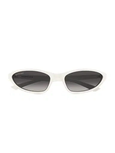 Balenciaga Women's Neo 59MM Cat-Eye Sunglasses - White Grey | Thumbnail 2 Balenciaga Women's Neo 59MM Cat-Eye Sunglasses - White Grey | Thumbnail 2