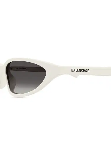 Balenciaga Women's Neo 59MM Cat-Eye Sunglasses - White Grey | Thumbnail 3 Balenciaga Women's Neo 59MM Cat-Eye Sunglasses - White Grey | Thumbnail 3