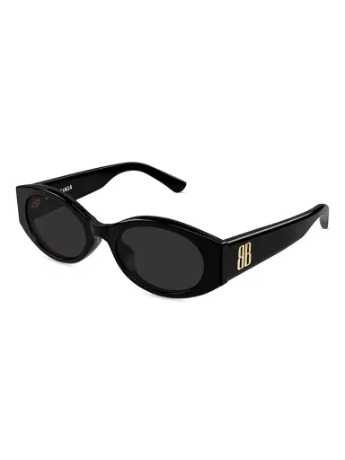 Balenciaga Women's Nano 53MM Oval Sunglasses - Black | Thumbnail 1 Balenciaga Women's Nano 53MM Oval Sunglasses - Black | Thumbnail 1