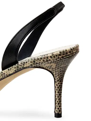 Manolo Blahnik Women's Ninfea Leather Strappy Sandals - Black - Size 12 | Thumbnail 5 Manolo Blahnik Women's Ninfea Leather Strappy Sandals - Black - Size 12 | Thumbnail 5